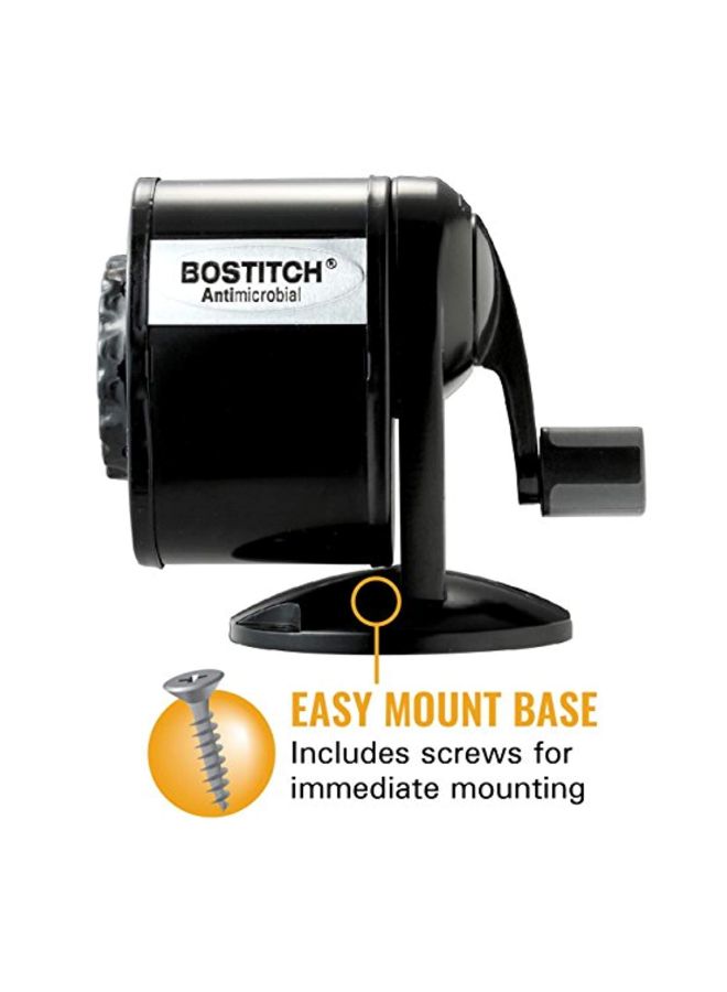 Manual Pencil Sharpener Black