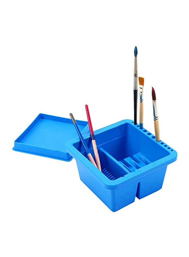 MYLIFEUNIT Multifunction Paint Brush Tub Blue - Image 2