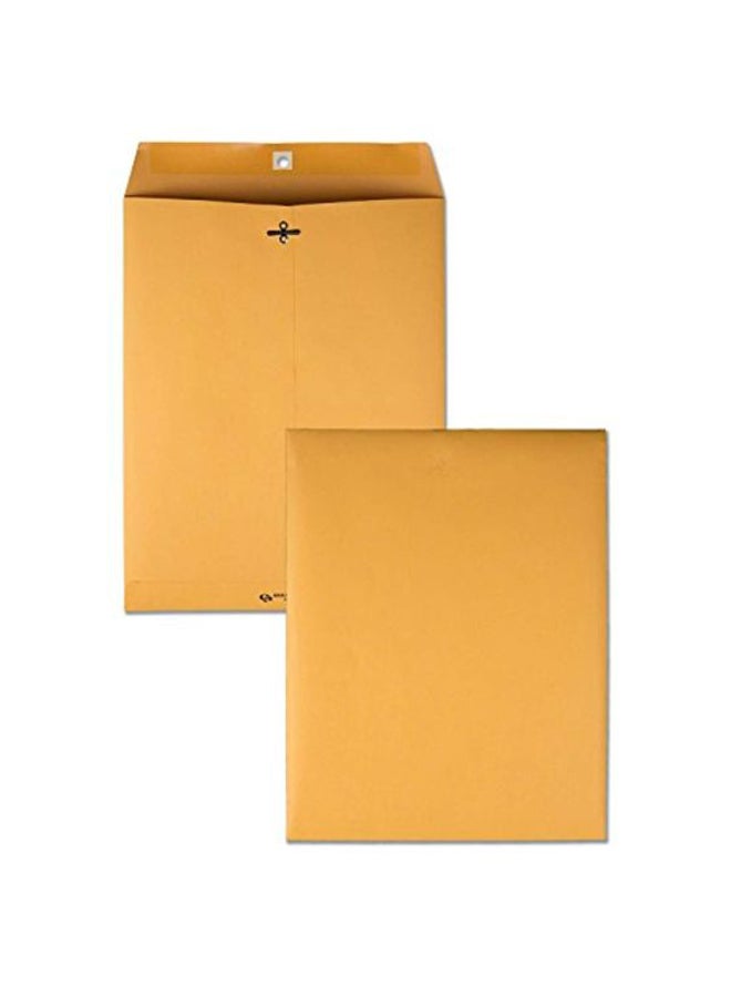 كوالتي بارك طقم مغلفات مع مشبك تعليق من 100 قطعة بيج - Image 1