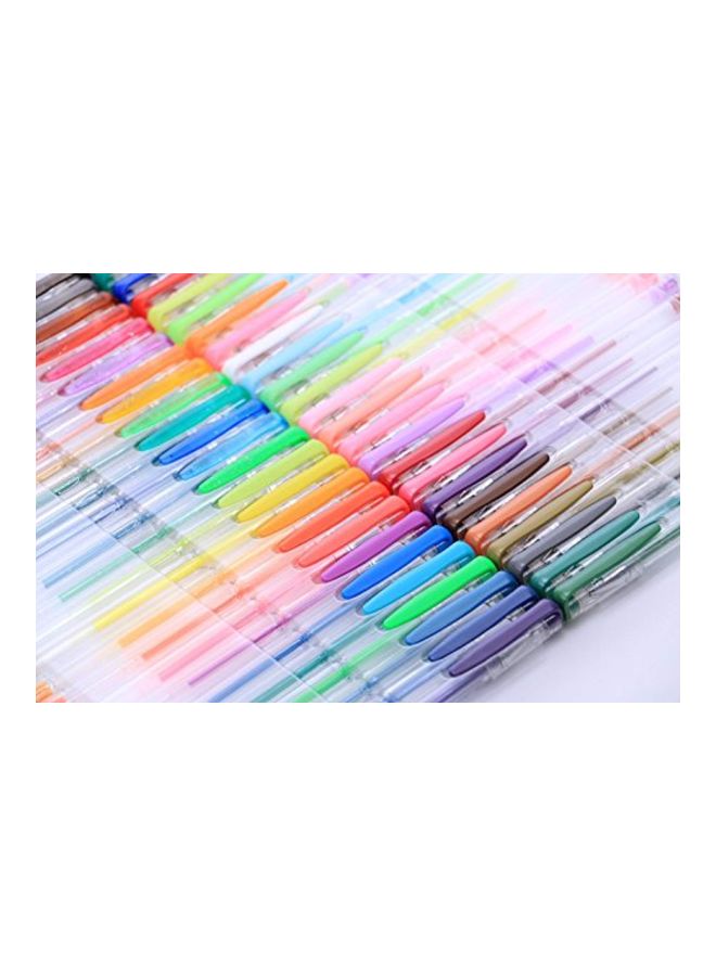 شاتل أرت طقم أقلام جل من 120 قطعة متعدد الألوان - Image 3