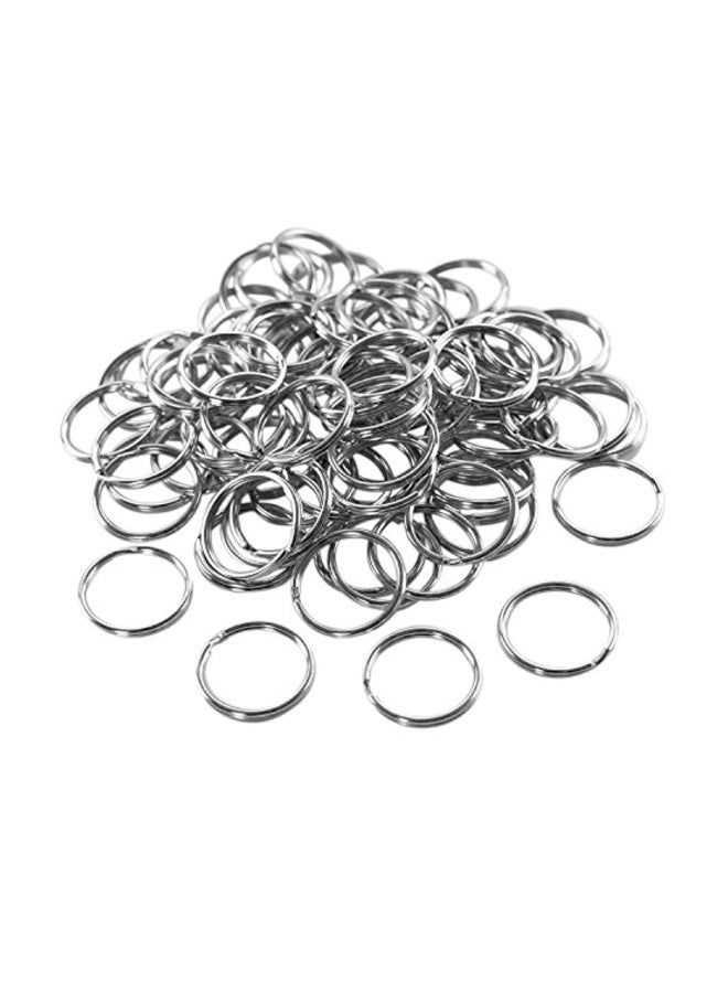 100-Piece Keychain Ring Silver - v1557477288/N25344808A_3