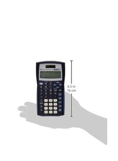 TEXAS INSTRUMENTS 2-Line Scientific Calculator Black/Blue/White  - Image 4