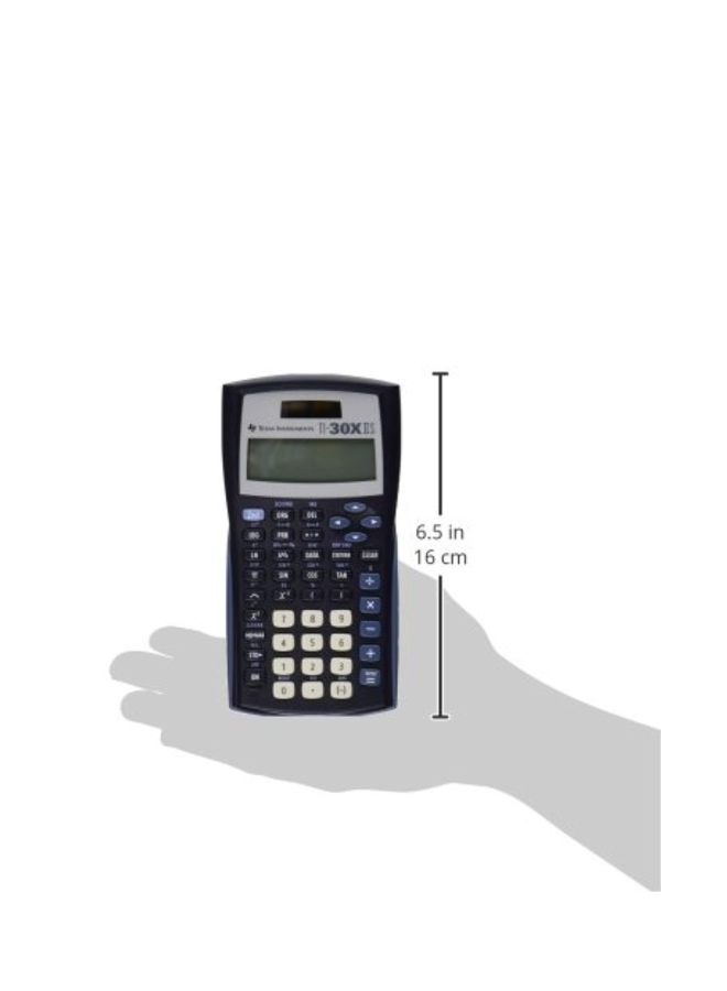 TEXAS INSTRUMENTS 2-Line Scientific Calculator Black/Blue/White  - Image 4