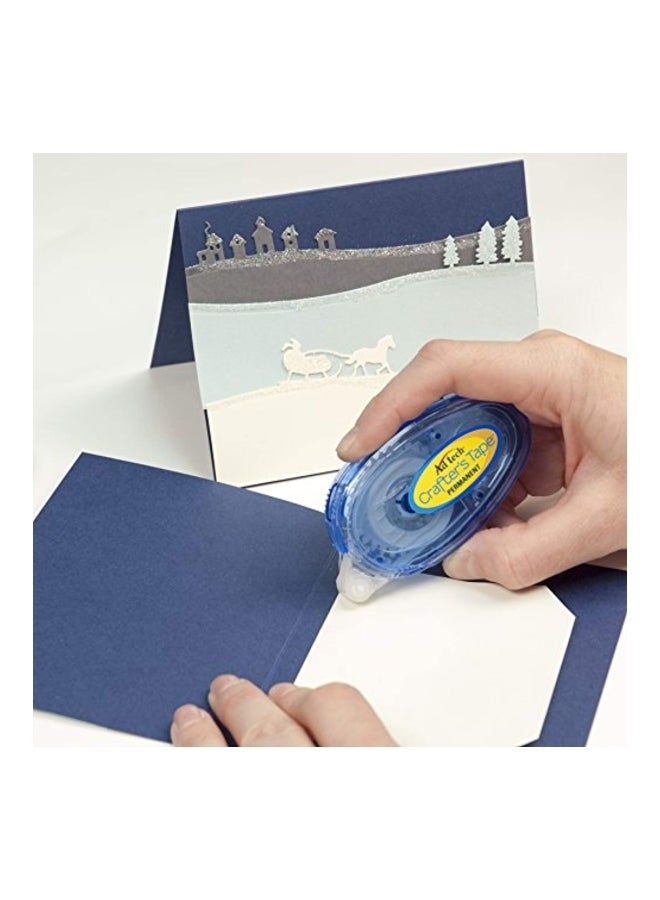 Ad-Tech 4-Piece Permanent Crafters Tape Blue/Clear - Image 4