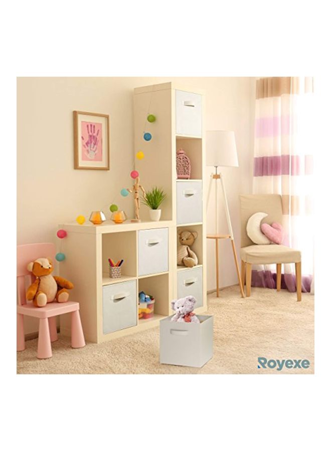 Royexe 8-Piece Cube Storage Bins Black - Image 3