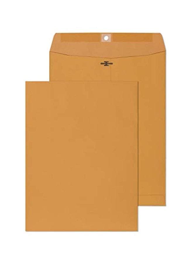 EnDoc 30-Piece Clasp Envelopes Beige - Image 3