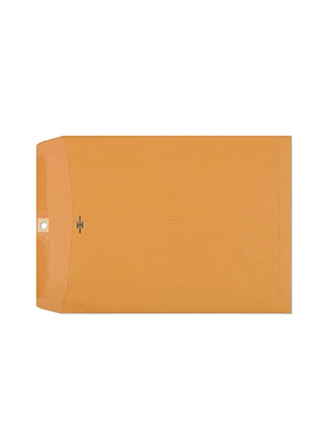EnDoc 30-Piece Clasp Envelopes Brown Kraft  - Image 1