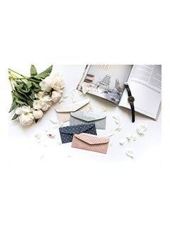 Lamare 12-Piece Budget Envelope Set Blue/White/Pink  - Image 3