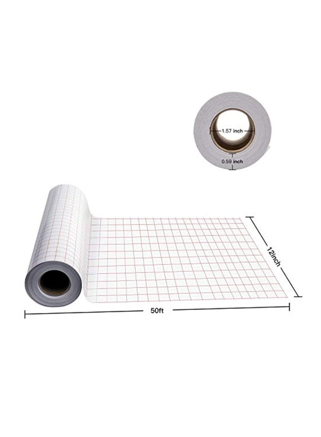 YRYM HT Transfer Paper Tape Roll Clear - Image 3