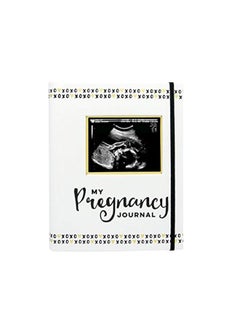 pearhead Pregnancy Journal Book White/Black  - Image 1