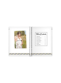 pearhead Pregnancy Journal Book White/Black  - Image 2