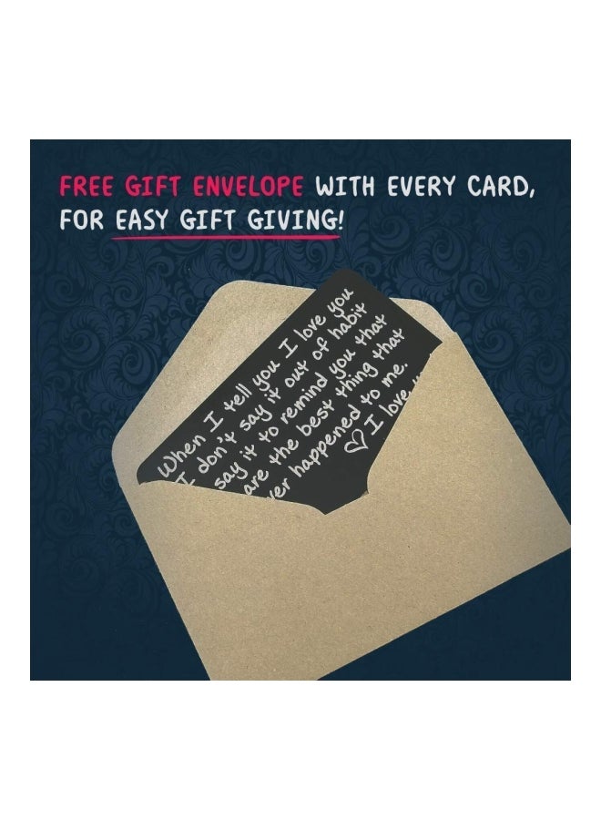 Generic Engraved Note Card Wallet B07G2X5HKN - Image 2
