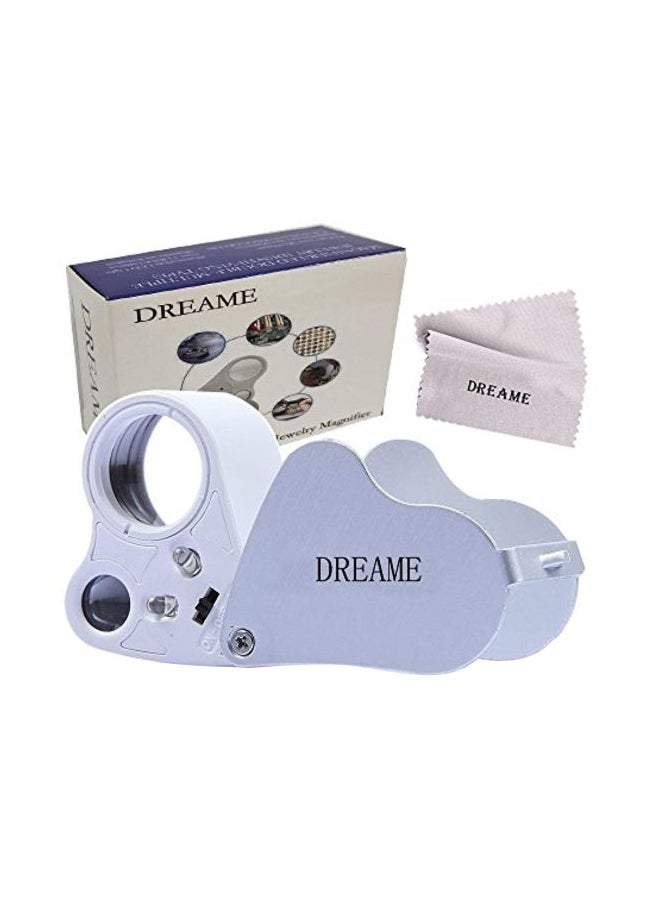 دريم عدسة مكبرة للمجوهرات أبيض - Image 1