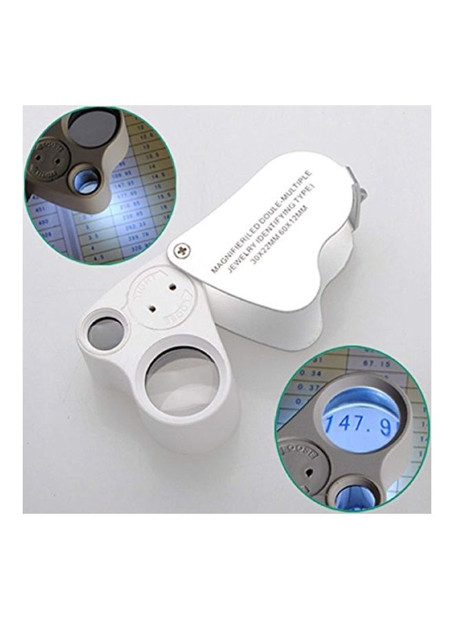 دريم عدسة مكبرة للمجوهرات أبيض - Image 2