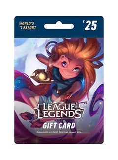 Riot Games League of Legends 25-Dollar Gift Card - 3500 Riot Points ...