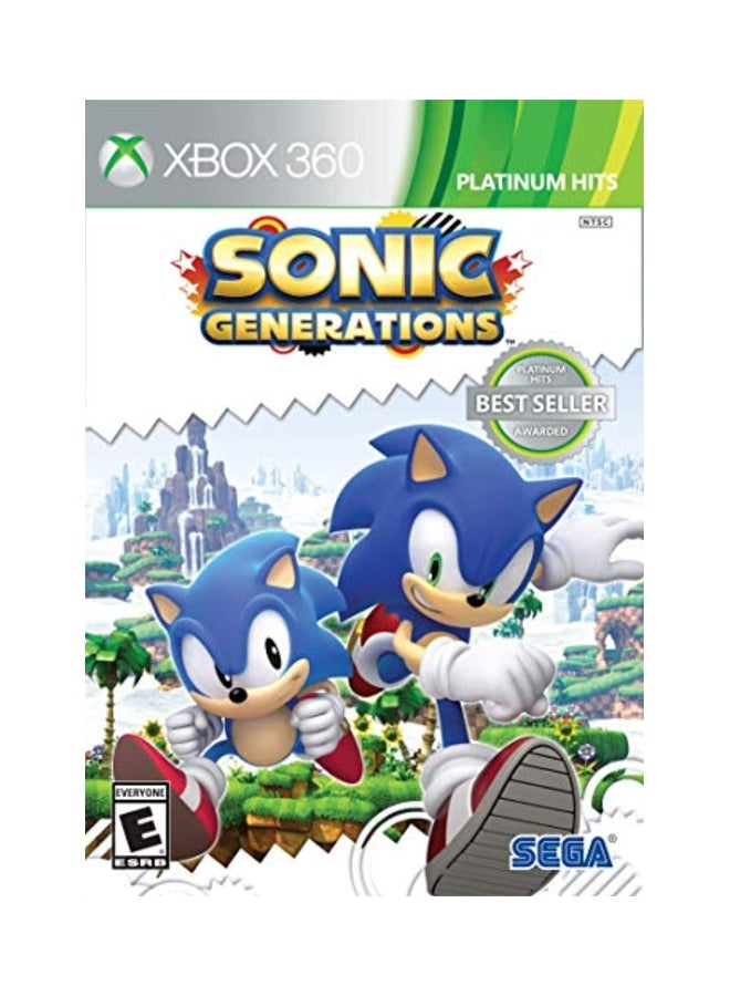 Sega Sonic Generations Platinum Hits (Intl Version) - action_shooter - xbox_360 - Image 1