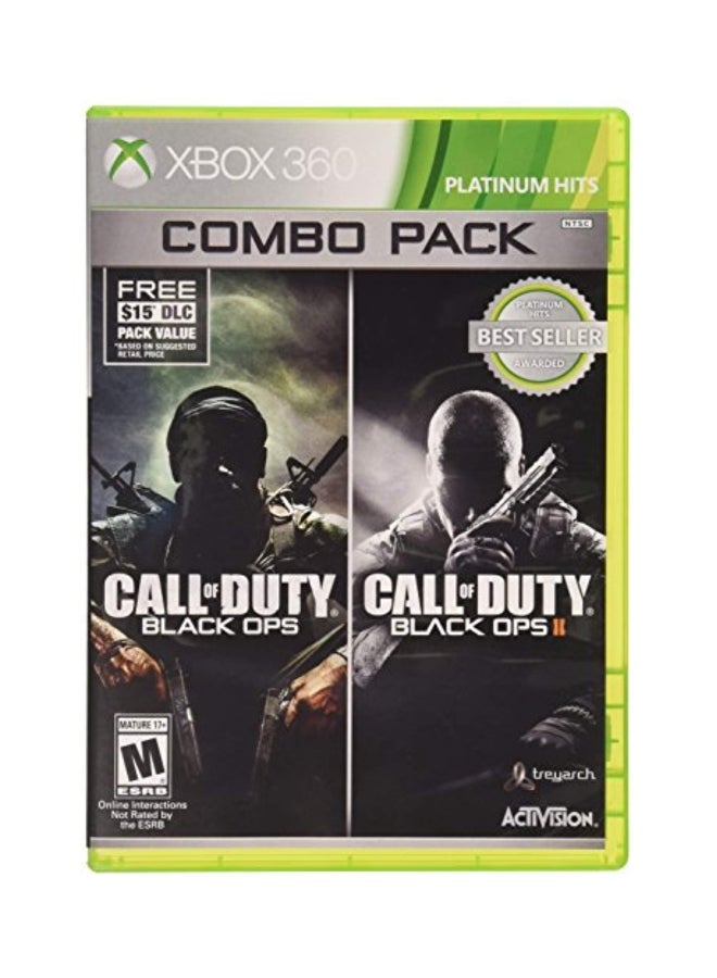 Activision Call Of Duty: Black Ops And Black Ops II Combo (Intl Version) - action_shooter - xbox_360  - Image 1