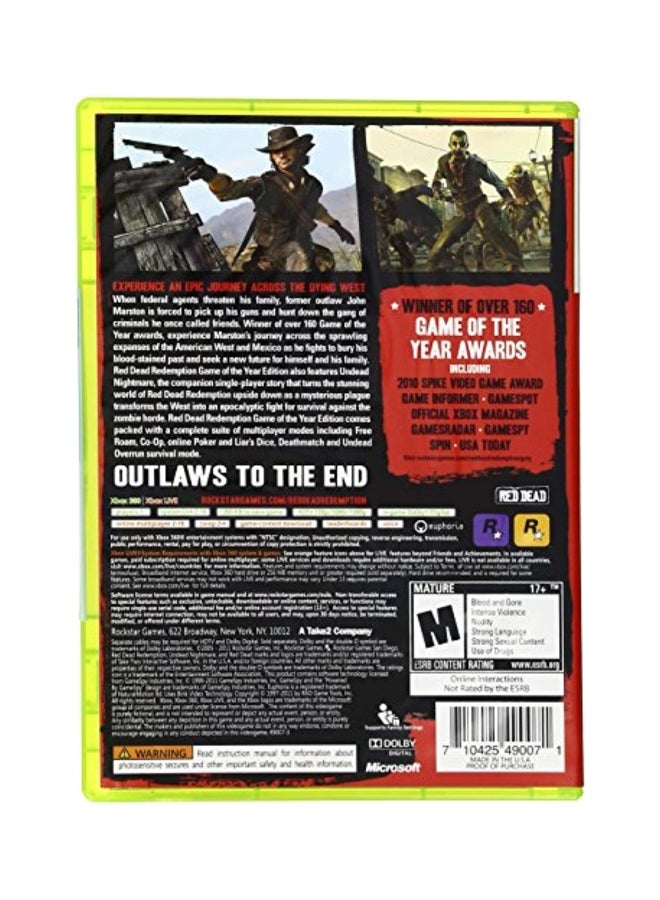 روك ستار جيمز - لعبة Red Dead Redemption - (نسخة إنتل) - مغامرة - إكس بوكس وان - Image 1