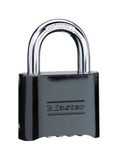 Master Lock Set Your Own Combination Padlock Black 6.6x1.2x3.5inch  - Image 1