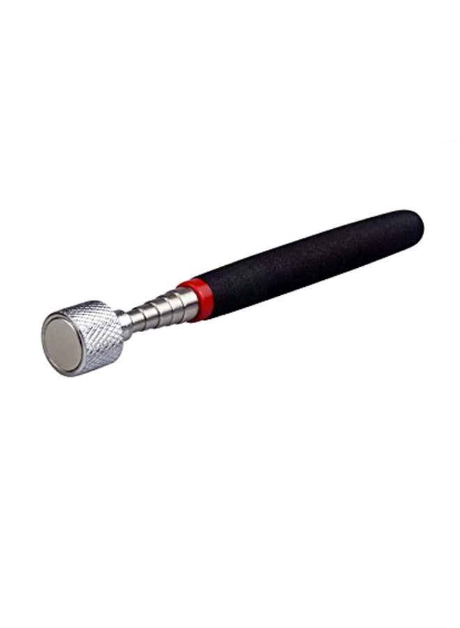 SE Telescoping Magnetic Pick-Up Tool Black/Red/Silver 9.5x2.9x1.3inch - Image 1