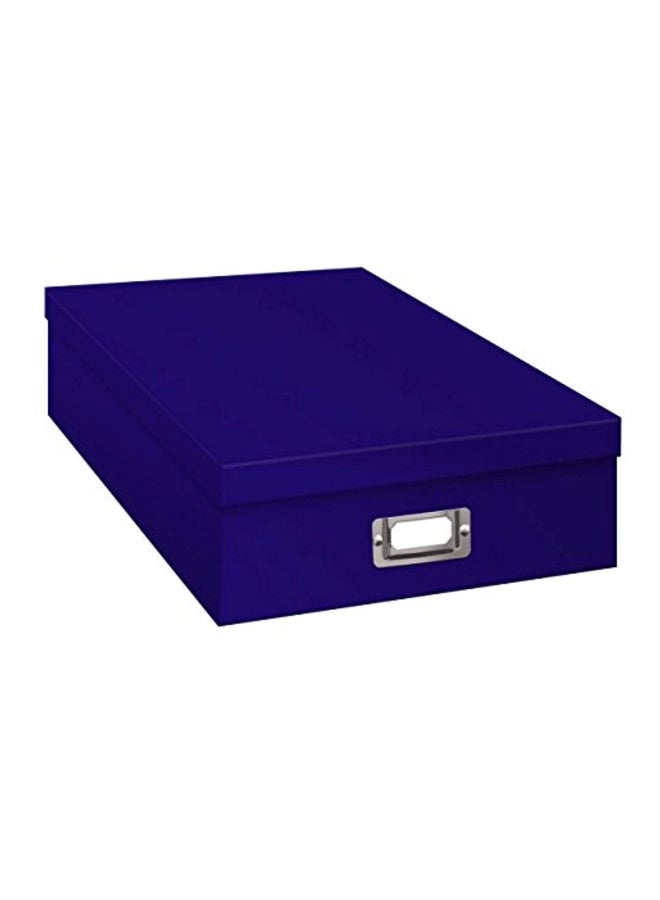 ألبومات صور بايونير صندوق لتخزين القصاصات بحجم كبير ازرق فاتح 14.8x13x3.8بوصة  - Image 1