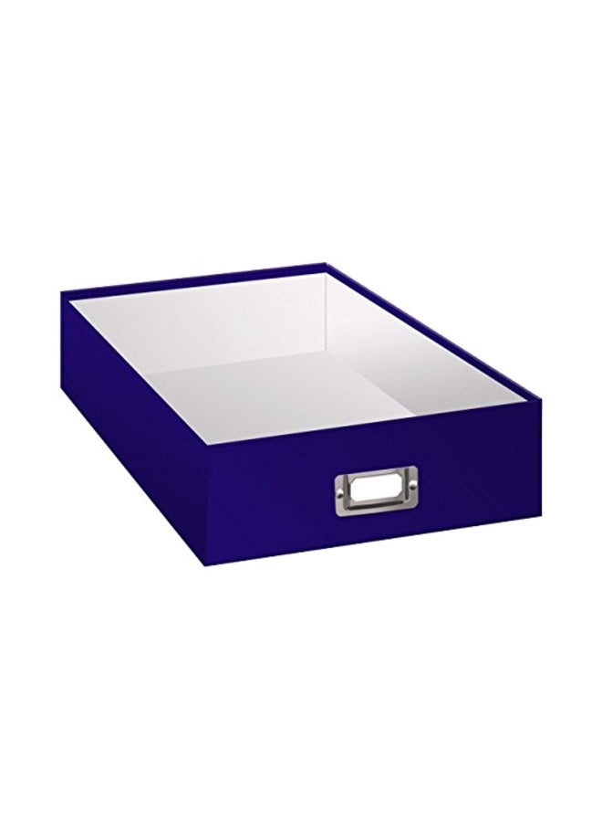 ألبومات صور بايونير صندوق لتخزين القصاصات بحجم كبير ازرق فاتح 14.8x13x3.8بوصة  - Image 2