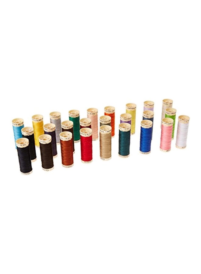 26-Piece Spool Thread Set Multicolour