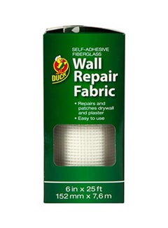 Duck Self-Adhesive Repair Fabric White 2.9x2.9x6.1inch  - Image 3