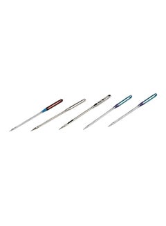 سينجر طقم إبر حياكة عالية الأداء مكون من 5 قطع أزرق/أحمر/فضي 5.8x3.4x0.9بوصة  - Image 2