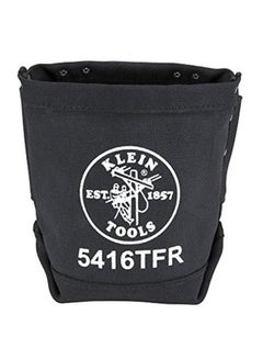 Klein Tools Flame Resistant Canvas Bag Black 11x9.6x2.1inch  - Image 1