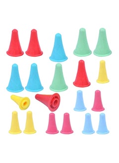 Pack Of 20 Needles Protector Multicolour 2.2X1.5cm