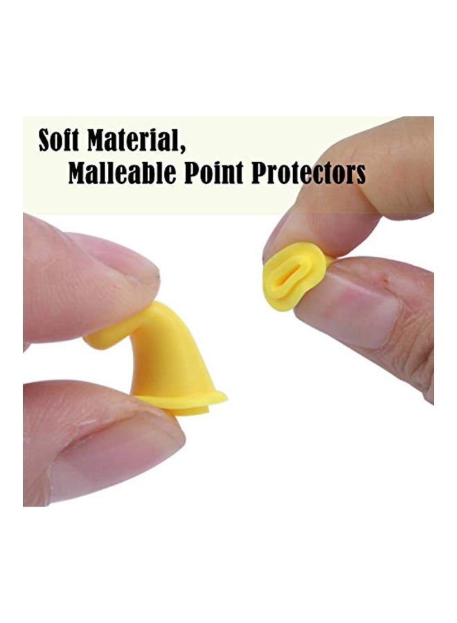 BronaGrand - Pack Of 20 Needles Protector Multicolour 2.2X1.5cm - Image 1