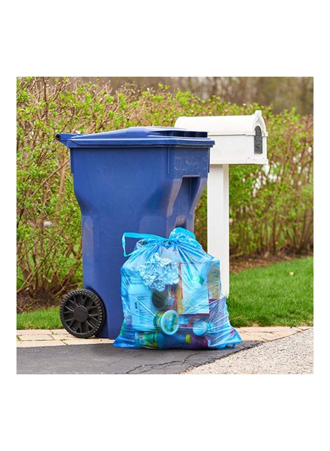 Hefty 60-Piece Trash Bag Blue 4.2 x 9.5 x 4.5inch  - Image 5