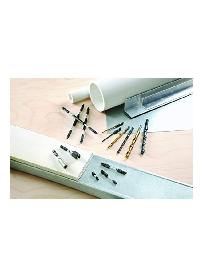 BOSCH 5 Pc. Impact Tough Black/Silver 0.3 x 2.9 x 1.5inch - Image 2