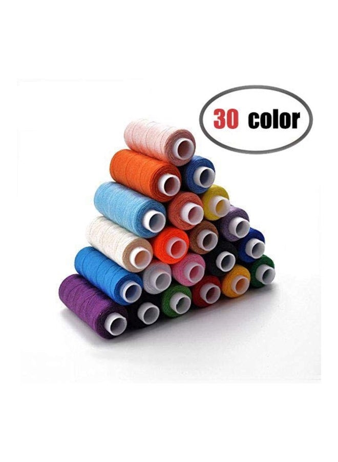 CiaraQ 30 Colours Sewing Thread Multicolour - Image 2