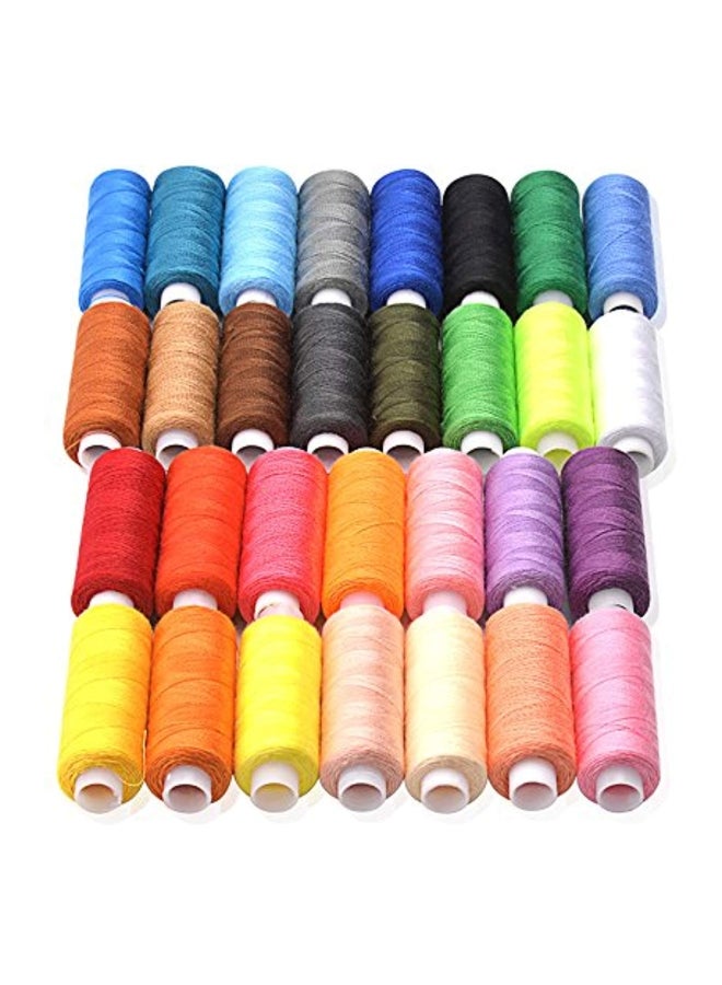 CiaraQ 30 Colours Sewing Thread Multicolour - Image 3