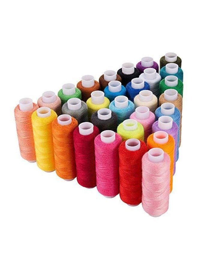 CiaraQ 30 Colours Sewing Thread Multicolour - Image 1