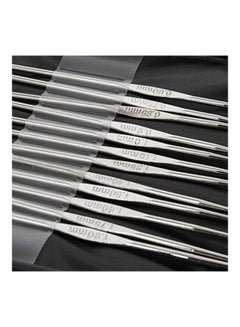 بيتي بيدي طقم إبر كروشيه من الألومنيوم مكون من 22 قطعة 7.1x5.1x0.6بوصة  - Image 3