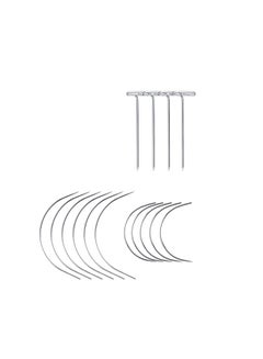 Bememo 70-Piece Wig Making Needles Silver 2inch  - Image 1