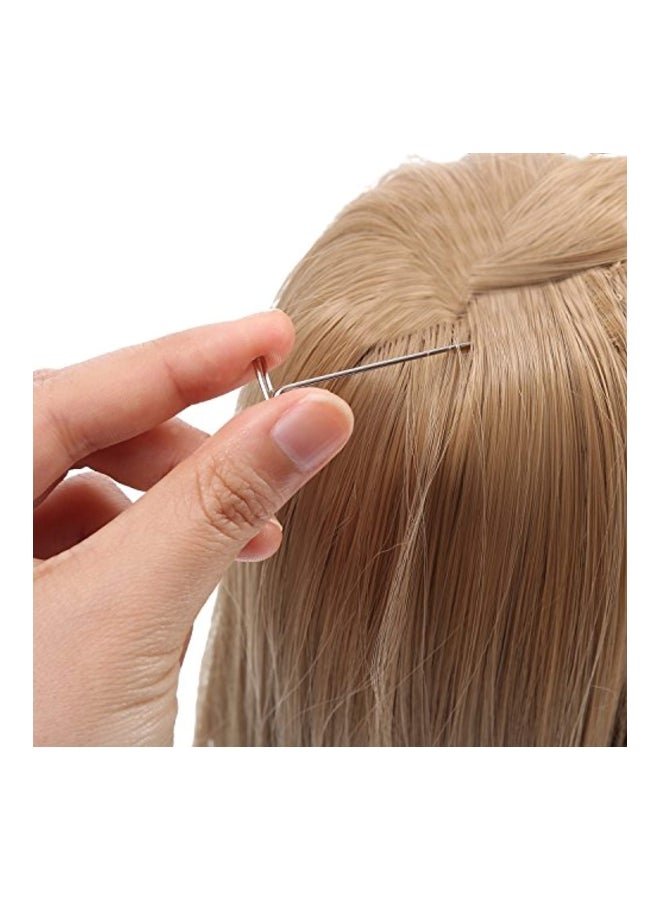 Bememo 70-Piece Wig Making Needles Silver 2inch - Image 4