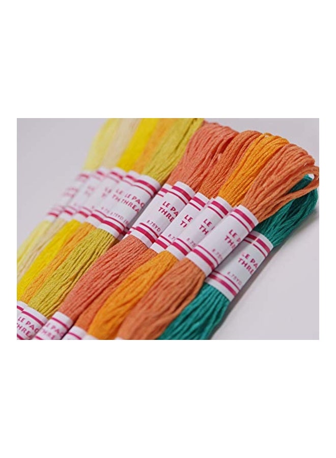 LE PAON 240-Piece Embroidery Thread Multicolour 8meter  - Image 2