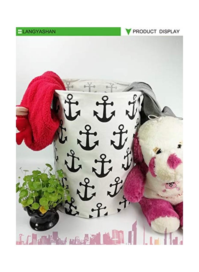 LANGYASHAN - Heavy Duty Anchor Storage Bin White/Black - Image 1