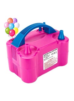 Portable Dual Nozzle Electric Air Balloon Pump Pink/Blue - v1557478004/N25347371A_1