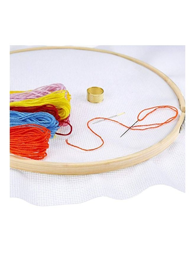 Caydo 4-Piece Embroidery Hoop Set Beige  - Image 5