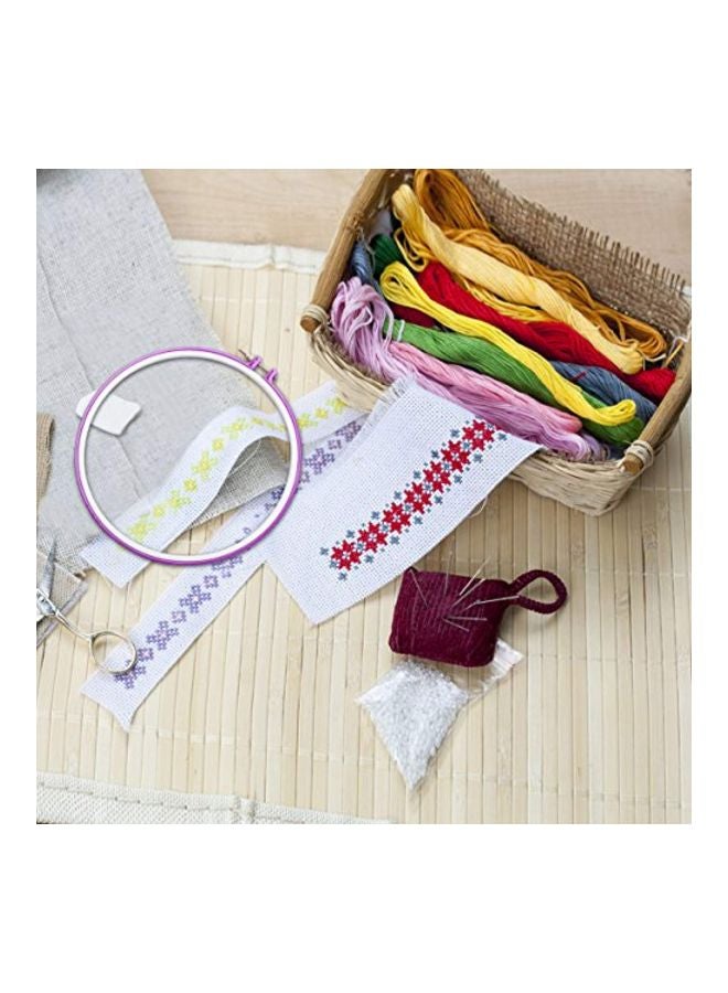 Caydo 5-Piece Embroidery Hoops Set Multicolour - Image 5