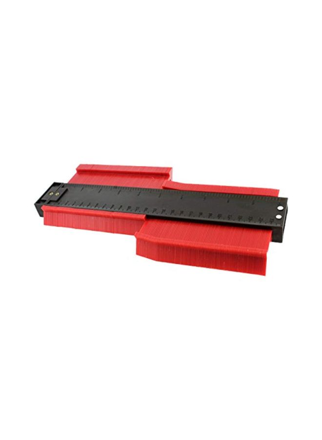 ABN Plastic Contour Gauge Duplicator Red/Black 5.8x1x14.3inch - Image 3