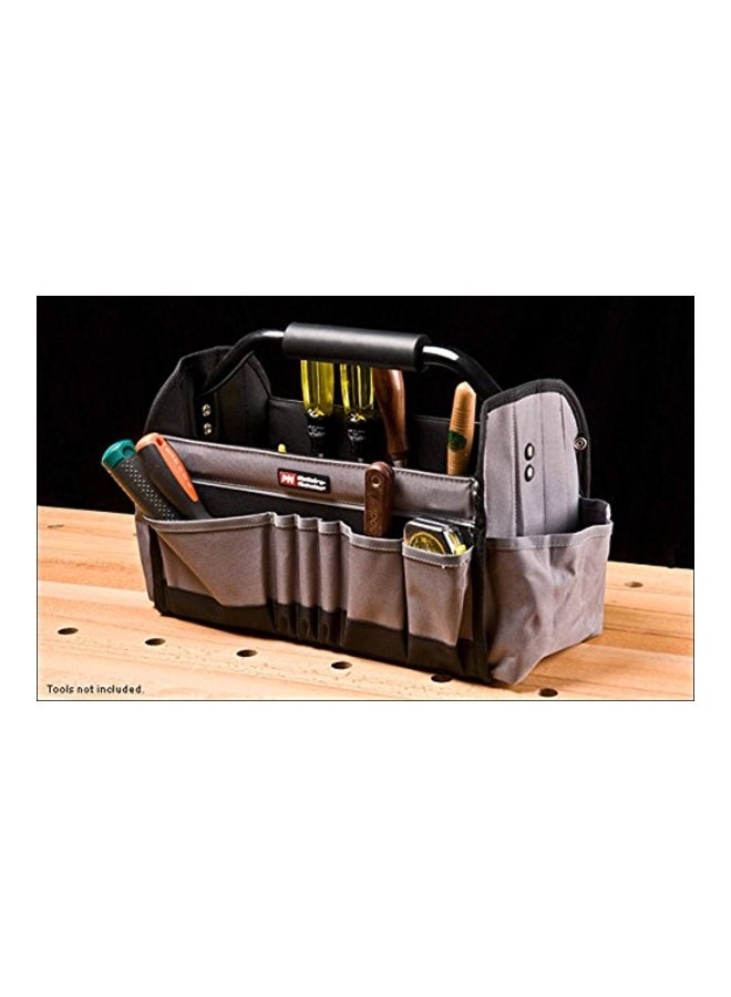 McGuire-Nicholas - Collapsible Tote Grey 15x7.5x9.8inch - Image 1