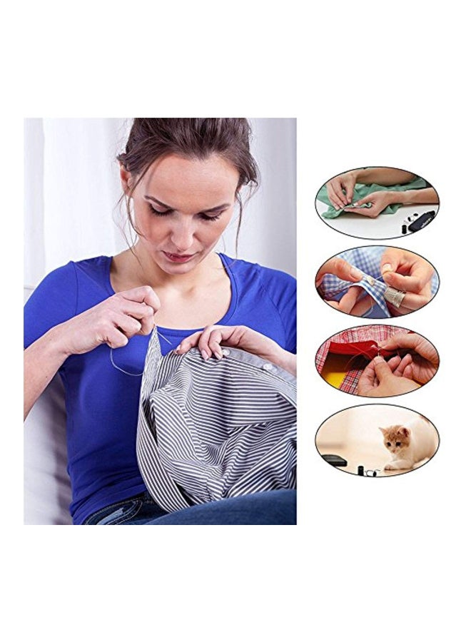 Coquimbo - Portable Mini Sewing Kit With Organizer Bag Black 12x12cm - Image 1
