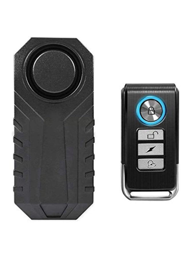 وسدكام منبه لاسلكي بزر أسود/فضي - Image 1