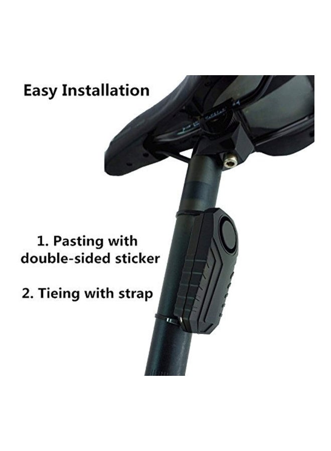 وسدكام منبه لاسلكي بزر أسود/فضي - Image 2